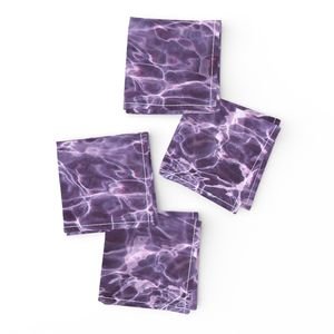 Mallorca Cala Deia Rose Violet Water Ripples Home Decor Collection Home Styling Collection dusty purple napkins design