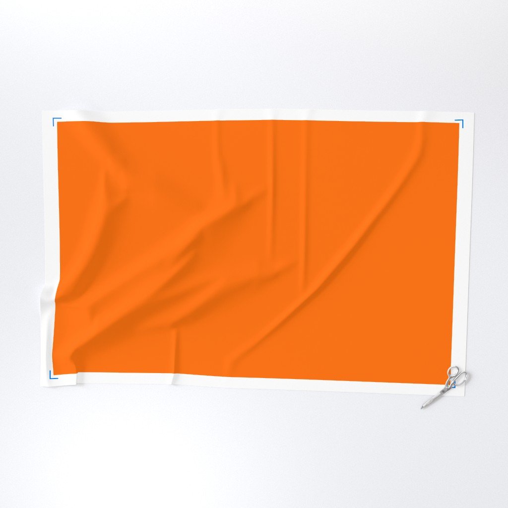 Bright Neon Orange Russet 2018 Fall Winter Color Trends Fabric orange russet fabric