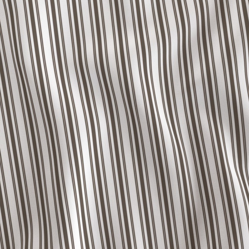 Trendy Large Brown Coco Pastel Brown French Mattress Ticking Double Fabric brown pastel coco fabric