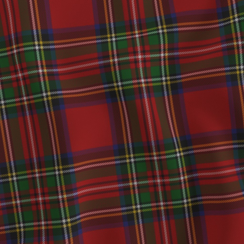 Royal Stewart Tartan Clan Plaid Home Decor Collection Home Styling Collection scottish plaid fabric