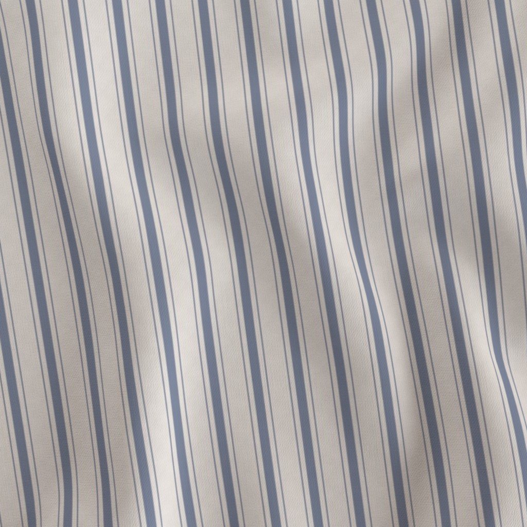 Mini Stressed Blue Denim Mattress Ticking Fabric denim blue fabric