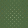 Christmas Faux Gold Foil Star in Fir Tree Green