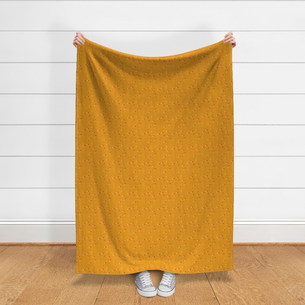 Indian Corn Kernels in Autumn Yellow Orange and Brown for Thanksgiving Fabric indian corn fabric