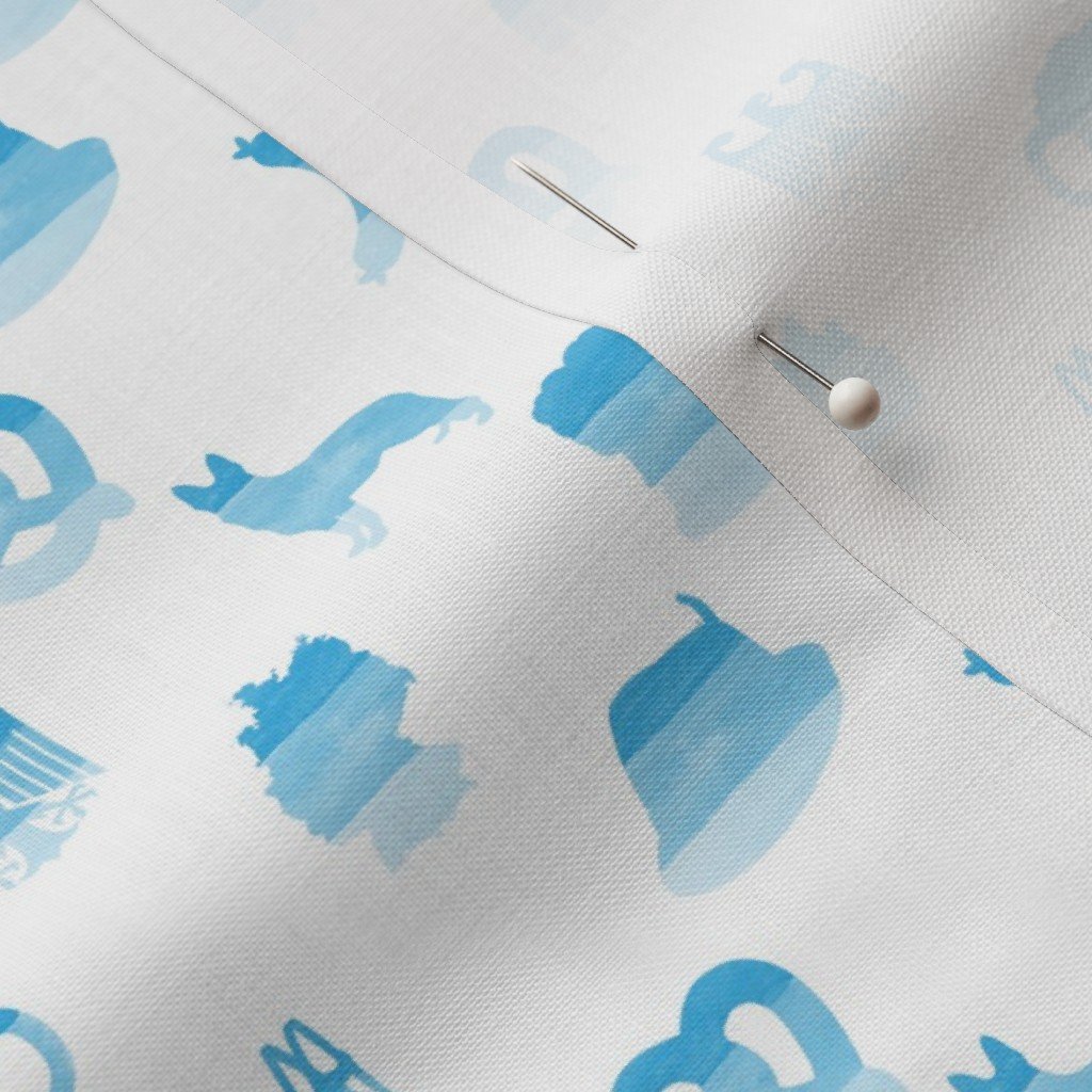 Cheers Small Oktoberfest Bavarian October Beer Festival Motifs Fabric beer mug fabric