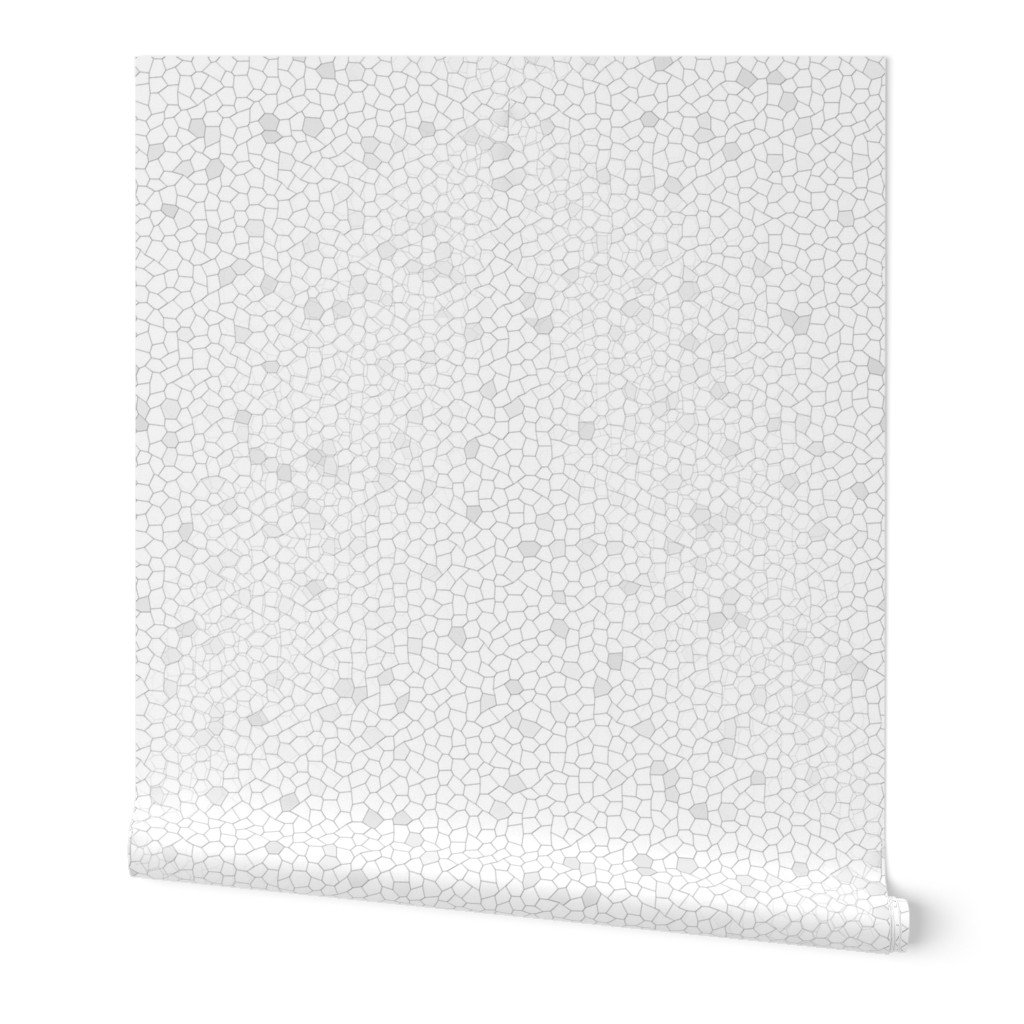 Large Craquelure Eggshell Pattern in Off-White with Cream Eggshell Wallpaper art deco wallpaper