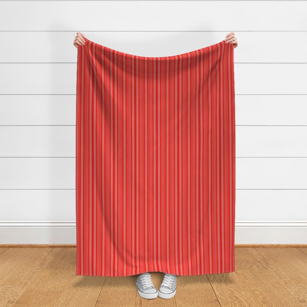 Small Coral Shades Modern Interior Design Stripe Fabric mattress ticking str fabric