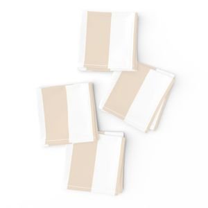 Classic 2 Inch Natural and White Modern Cabana Upholstery Stripes Interior Collection Interior Collection design stripes napkins design