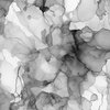 Alcohol Liquid Ink Swirls in Grey Porcelain Glaze