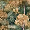 Endless Forest Watercolor - Golden Autumn