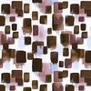 Abstract Earthy Brushstroke Blocks in Brown and Mauve