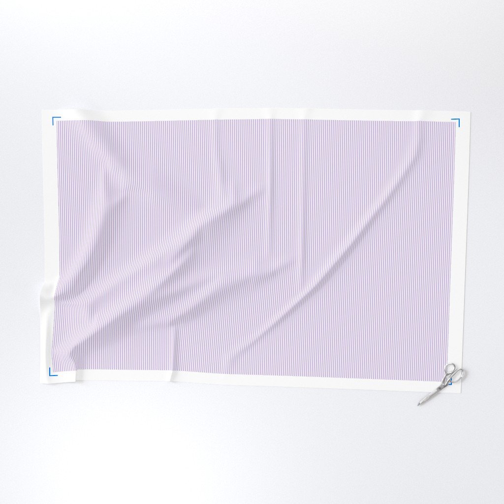 Wisteria Pinstripe in an English Country Garden Fabric vertical lines fabric