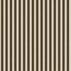 Serrated Rockpool Brown Small Stripe on Cream