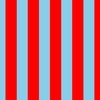 Bold Coastal Classic Red and Sky Blue Cabana Tent Stripe