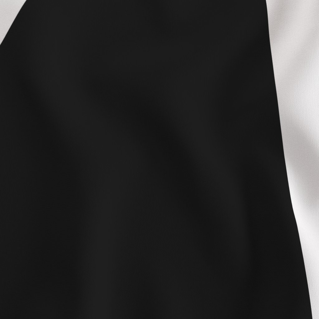 Bold Black and White Oversized Geometric Diamond Fabric lifestyle view