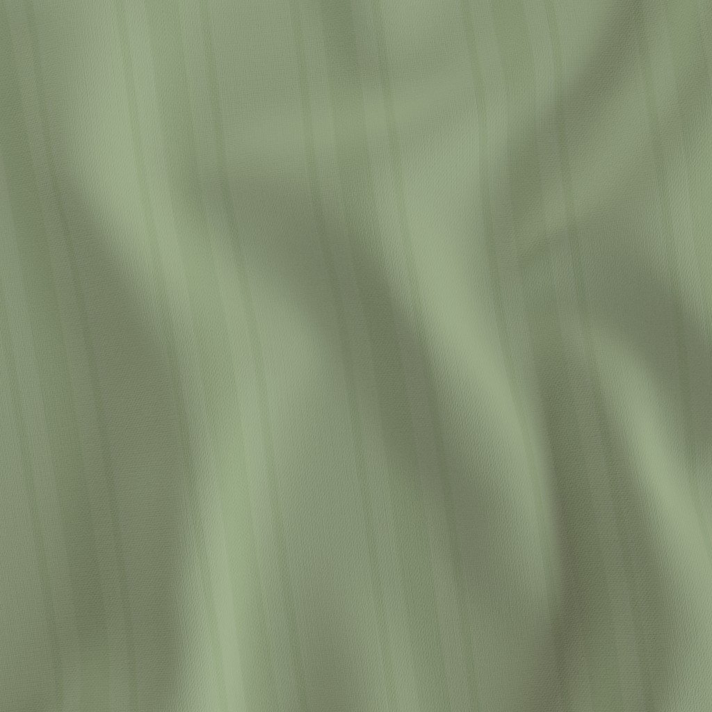 Tonal Sage Green Tailored Ticking Stripe Cottage Farmhouse Wide Strip Fabric interior design fabric