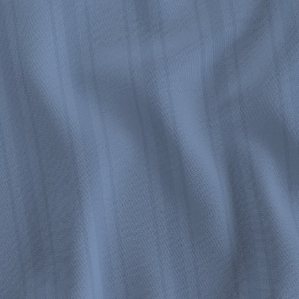 Tonal Dusty Blue Tailored Ticking Stripe Cottage Farmhouse Wide Strip Fabric soft contrast fabric