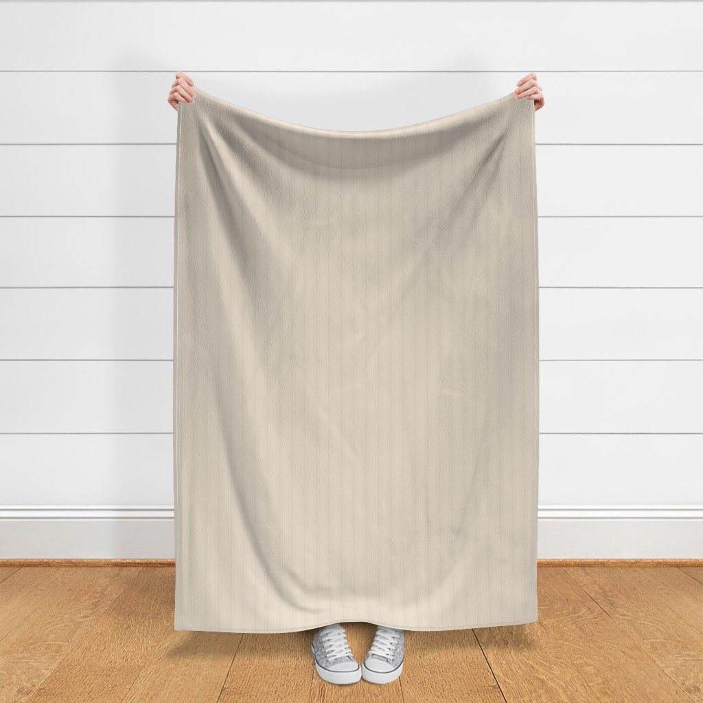 Tonal Soft Cream Tailored Ticking Stripe Cottage Farmhouse Small Scal Fabric stripe pattern fabric