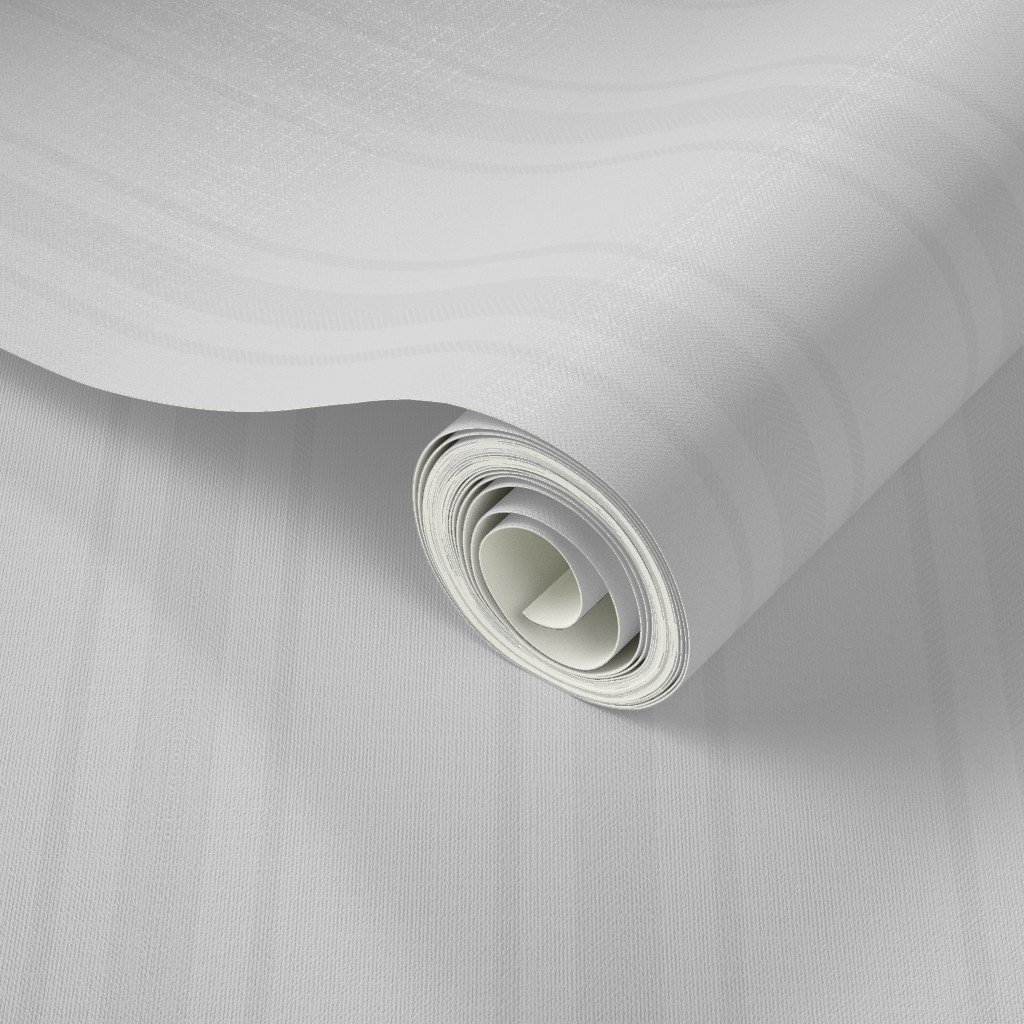 Tonal Dove Gray Tailored Ticking Stripe Cottage Farmhouse Wide Stripe Wallpaper soft tones wallpaper