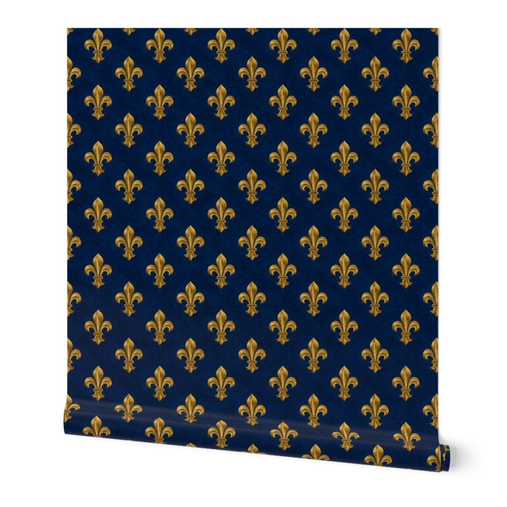 Elegant French royal fleur de lis pattern inspired by Bourbon Wallpaper fleur de lis wallpaper
