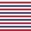 USA American Flag Red White and Blue Alternating Stripes