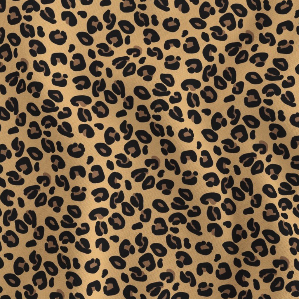 Leopard Spots Classic Beige Fabric leopard skin fabric