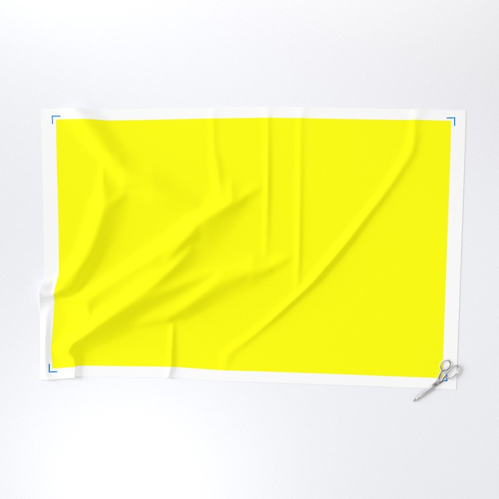 Bright Fluorescent Yellow Neon Fabric luminous yellow fabric