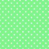 Apple Green and White Polka Dots