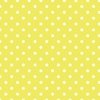 Citron and White Polka Dots