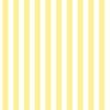 Buttermilk Yellow and White Wide Stripes