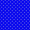 Beige Tan Polka Dots on Royal Blue