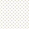 Warm Sand Polkadots on White