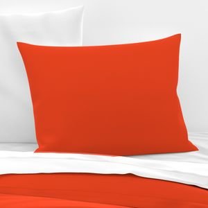 Citrus Orange Florida Colors of the Sunshine State Home Styling Collection Decor Collection orange solid pillow sham design