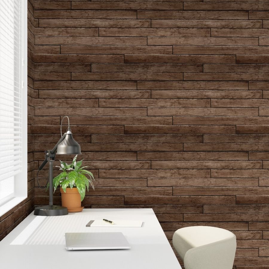 Small Wood Flooring Decking Planks 2 1/4 inch Parquet Wallpaper vintage floorboards wallpaper