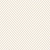 Natural and White Geometric Herringbone Pattern