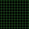 Small Matrix Optical Illusion Grid in Black and Neon Green