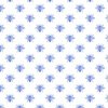 Blue Faux-foiled Bees on White Home Styling Collection Home Decor Collection Blue Faux-foiled Bees on White colorway design
