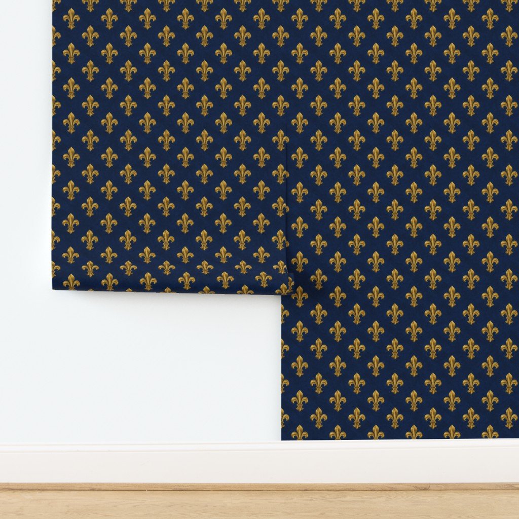 Elegant French royal fleur de lis pattern inspired by Bourbon Wallpaper french monarchy wallpaper