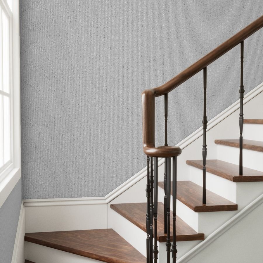 Classic Black Pinstripe on White Office Stripe Pattern Wallpaper black and white wallpaper