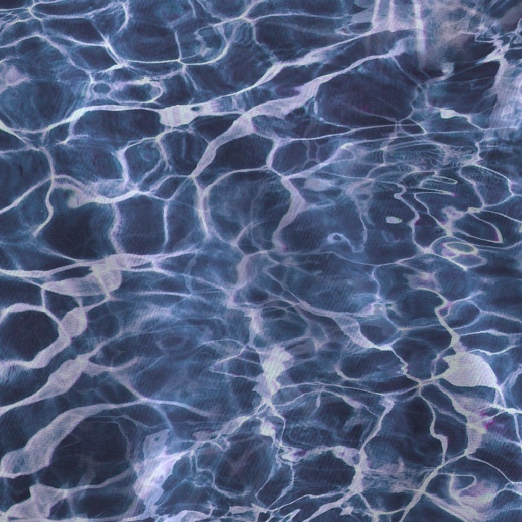 Greece Navagio Cove Lavender Blue Water Ripples Fabric design fabric