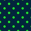 Navy and Neon Lime Green Jumbo Dots