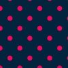 Navy and Neon Hot Pink Jumbo Dots