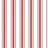 Mattress Ticking Wide Striped Pattern in Red and White