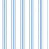 Mattress Ticking Wide Striped Pattern in Pale Blue and White