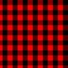 Mini Red and Black Buffalo Check Plaid Tartan