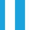 Oktoberfest Bavarian Blue and White Large Cabana Stripes