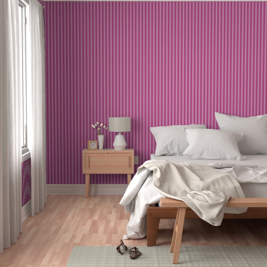 Rose Violet and Violet Autumn Winter 2022 2023 Color Trend Mattress Wallpaper mattress stripes wallpaper