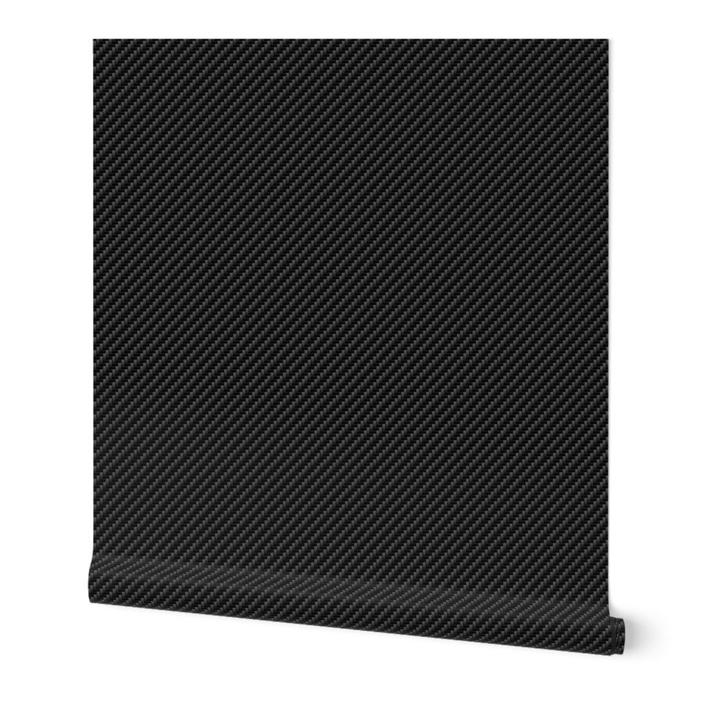 Classic Diagonal Ribbed Black Carbon Fibre for the Man Cave Wallpaper black carbon wallpaper