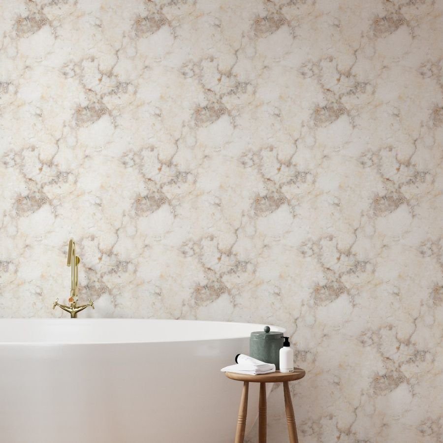 Marble Natural Stone Grey Veining Quartz Wallpaper white marble wallpaper