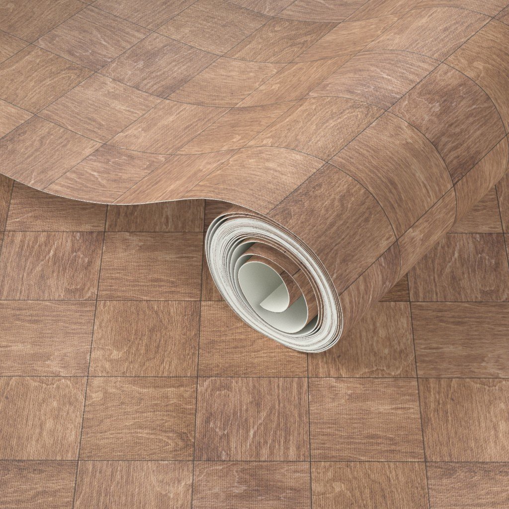 2 inch Pale Wood Checkerboard Chess Pattern Wallpaper chess pattern wallpaper