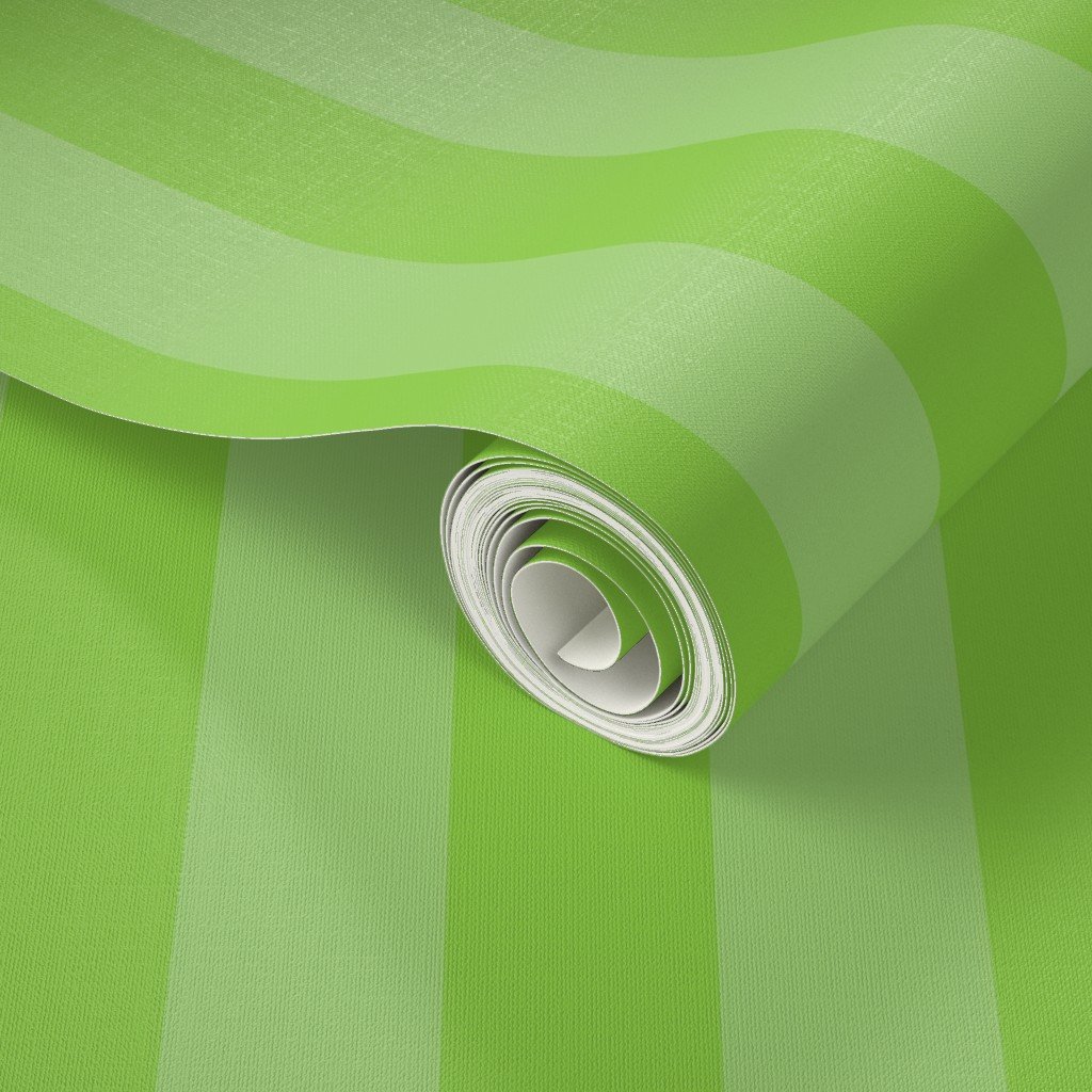 Lime and Faded Lime 2 Inch Vertical Cabana Stripes Wallpaper crazy hearts wallpaper